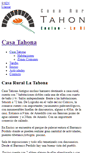Mobile Screenshot of casatahona.es